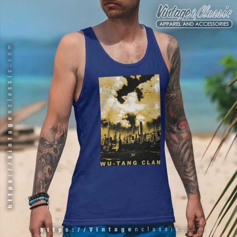 Wu Tang Clan Shirt Cloud Symbol Over Nyc Tank Top Racerback Wu Tang Clan Shirt Cloud Symbol Over Nyc Tank Top Racerback