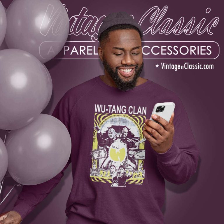 Wu Tang Clan Shirt Deadly Needle Kung Fu Sweatshirt Wu Tang Clan Shirt Deadly Needle Kung Fu Sweatshirt