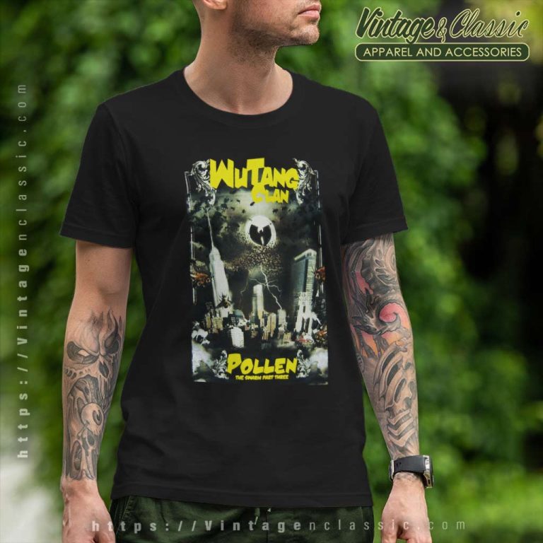 Wu Tang Clan Shirt Pollen Swarm Part T Shirt Wu Tang Clan Shirt Pollen Swarm Part T Shirt