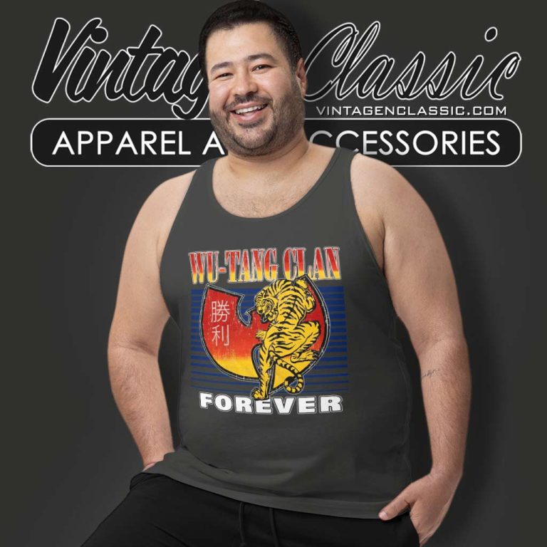 Wu Tang Clan Tiger Tank Top Racerback Wu Tang Clan Tiger Tank Top Racerback