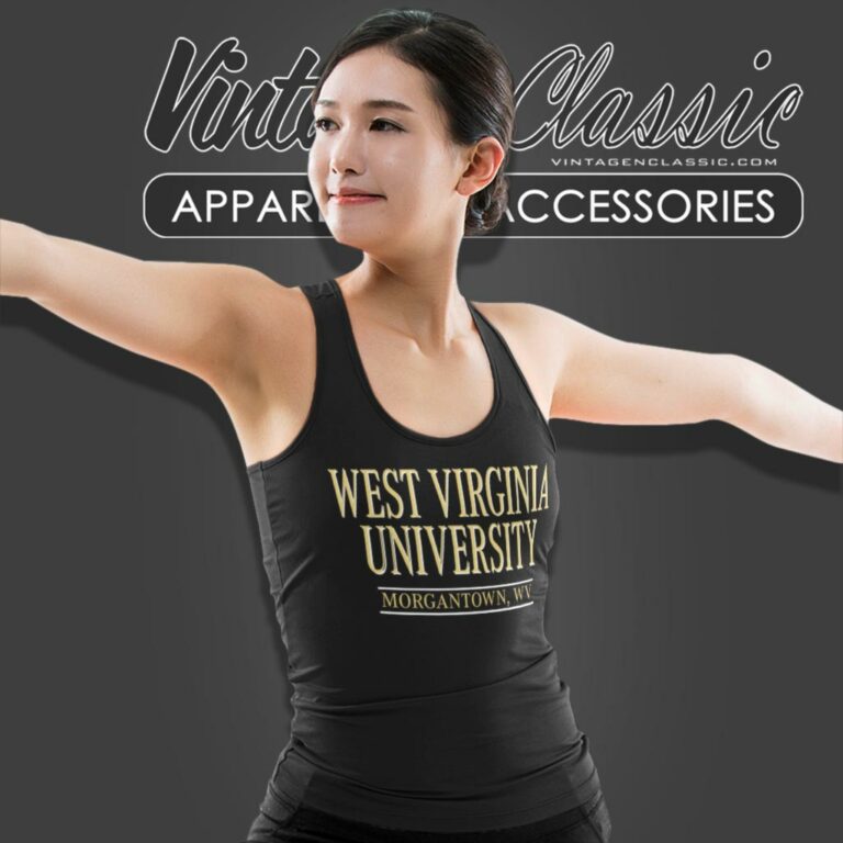 Wvu West Virginia University Tank Top Racerback Wvu West Virginia University Tank Top Racerback