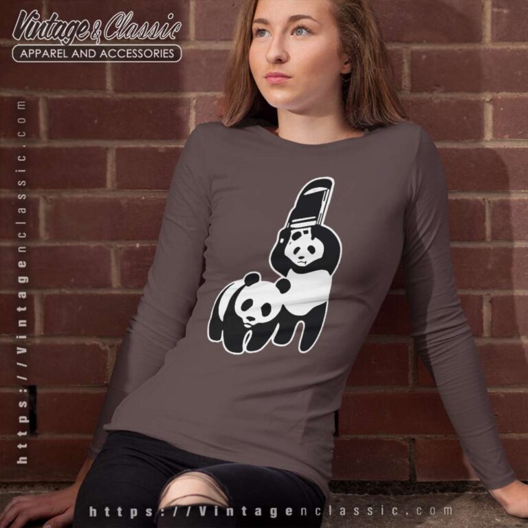 Wwf Panda Chair Long Sleeve Tee Wwf Panda Chair Long Sleeve Tee