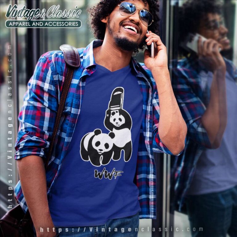 Wwf Panda Chair Shirt Wwf Panda Wrestling V Neck TShirt Wwf Panda Chair Shirt Wwf Panda Wrestling V Neck TShirt