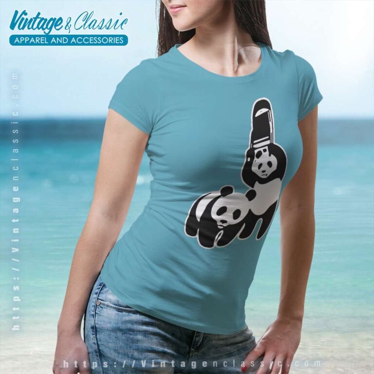 Wwf Panda Chair Women TShirt Wwf Panda Chair Women TShirt