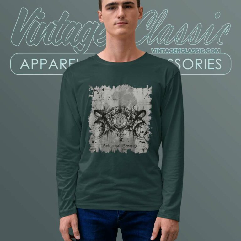 Xasthur Shirt Subliminal Genocide Long Sleeve Tee Xasthur Shirt Subliminal Genocide Long Sleeve Tee