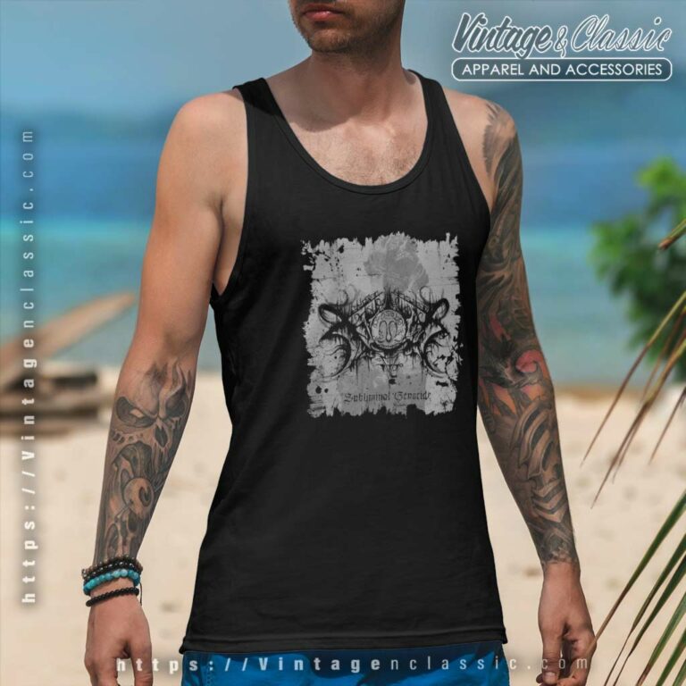 Xasthur Shirt Subliminal Genocide Tank Top Racerback Xasthur Shirt Subliminal Genocide Tank Top Racerback