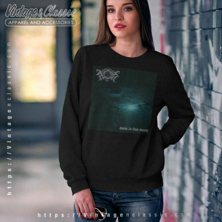 Xasthur Shirt Suicide In Dark Serenity Sweatshirt Xasthur Shirt Suicide In Dark Serenity Sweatshirt