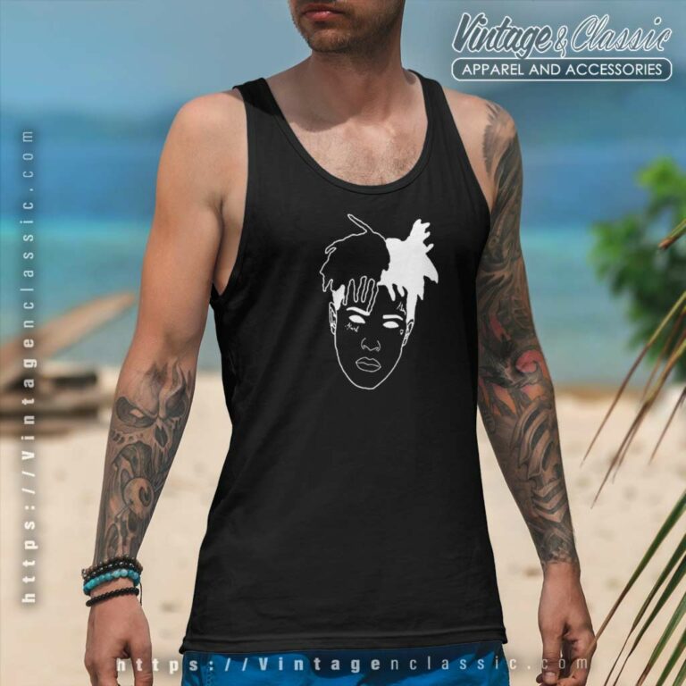 Xxxtentacion Face Graphic Tank Top Racerback Xxxtentacion Face Graphic Tank Top Racerback