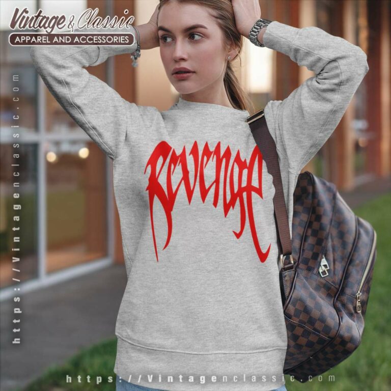 Xxxtentacion Revenge Logo Sweatshirt Xxxtentacion Revenge Logo Sweatshirt