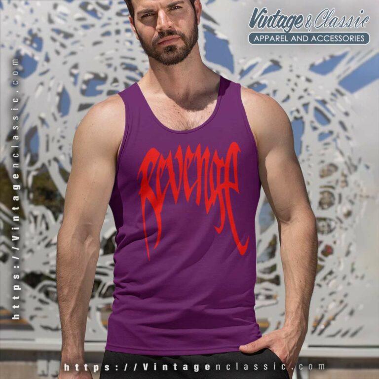 Xxxtentacion Revenge Logo Tank Top Racerback Xxxtentacion Revenge Logo Tank Top Racerback