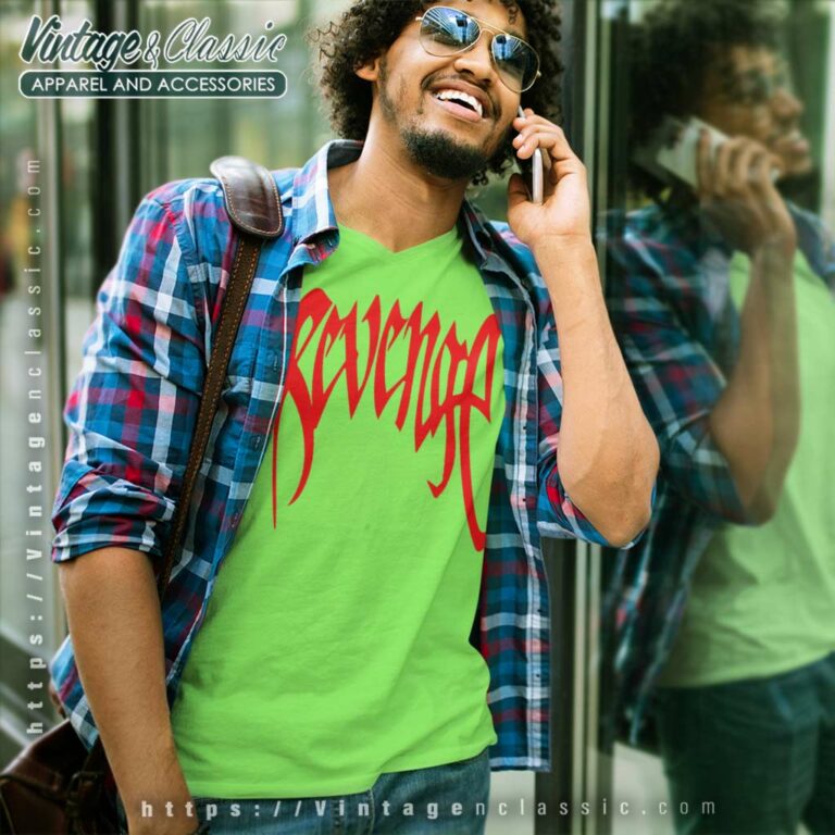 Xxxtentacion Revenge Logo V Neck TShirt Xxxtentacion Revenge Logo V Neck TShirt