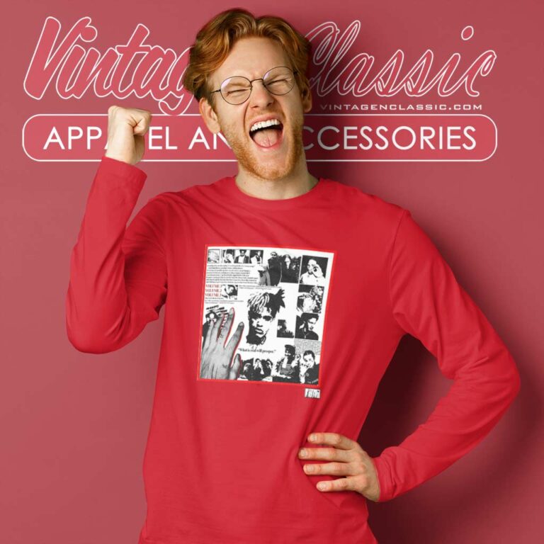 Xxxtentacion Shirt Members Only Vol 3 Album Cover Long Sleeve Tee Xxxtentacion Shirt Members Only Vol 3 Album Cover Long Sleeve Tee