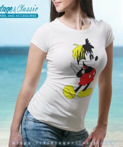 Xxxtentacion Shirt Mickey Dagger Mouse Women TShirt