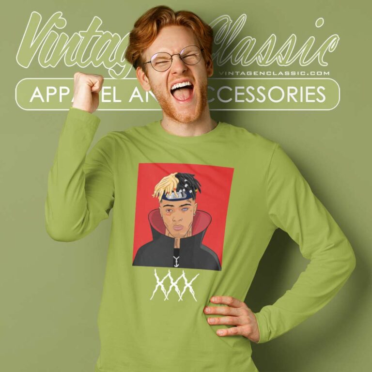 Xxxtentacion Shirt Naruto Xxx Long Sleeve Tee Xxxtentacion Shirt Naruto Xxx Long Sleeve Tee