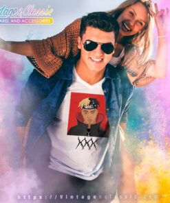 XXXTentacion Shirt Naruto XXX 5 Xxxtentacion Shirt Naruto Xxx V Neck TShirt