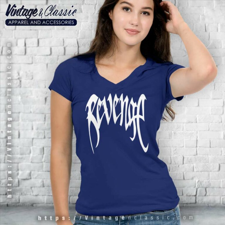Xxxtentacion Shirt Revenge By Myos V Neck TShirt Xxxtentacion Shirt Revenge By Myos V Neck TShirt