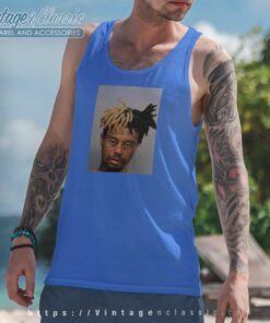 Xxxtentacion Shirt Tiger Woods Mugshot Xxxtigercion Tank Top Racerback