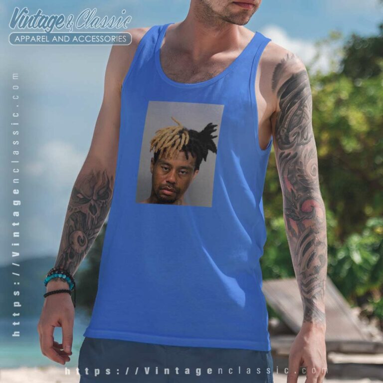 Xxxtentacion Shirt Tiger Woods Mugshot Xxxtigercion Tank Top Racerback Xxxtentacion Shirt Tiger Woods Mugshot Xxxtigercion Tank Top Racerback
