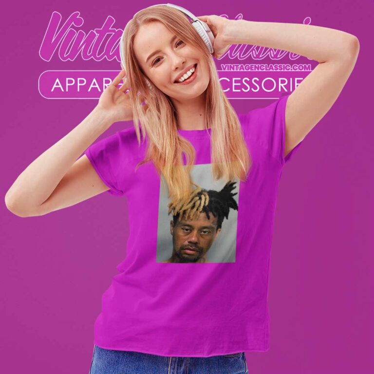 Xxxtentacion Shirt Tiger Woods Mugshot Xxxtigercion Women TShirt Xxxtentacion Shirt Tiger Woods Mugshot Xxxtigercion Women TShirt