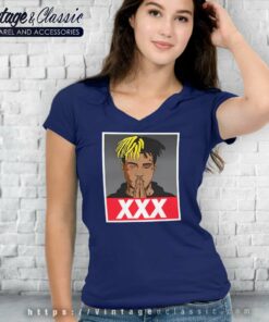 Xxxtentacion Xxx Praying Hands V Neck TShirt