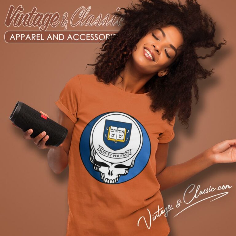 Yale University Grateful Dead Steal Your Face Women T Shirt Yale University Grateful Dead Steal Your Face Women T Shirt