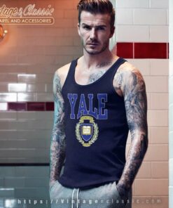 Yale University Shirt Ivy League American School Tank Top Racerback