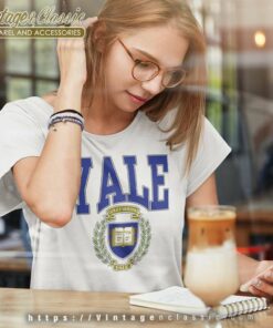 Yale University Shirt Ivy League American School Women TShirt
