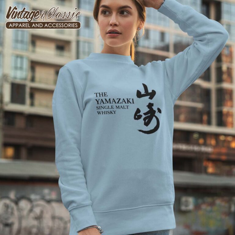 Yamazaki Japan Suntory Whiskey Sweatshirt Yamazaki Japan Suntory Whiskey Sweatshirt