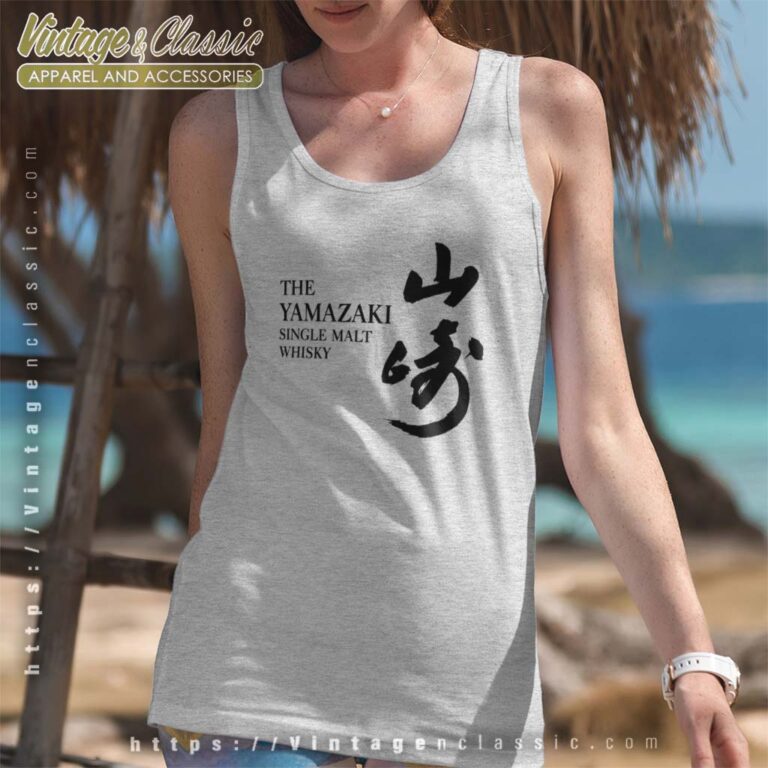 Yamazaki Japan Suntory Whiskey Tank Top Yamazaki Japan Suntory Whiskey Tank Top