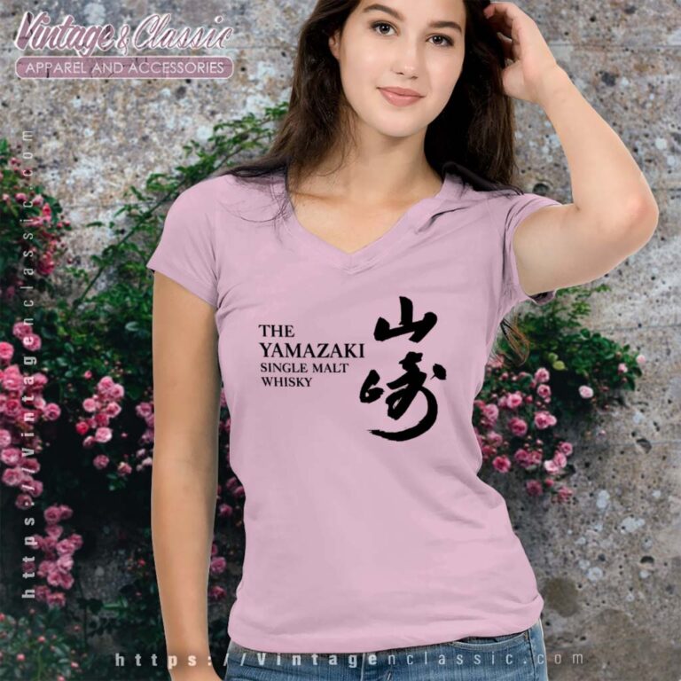 Yamazaki Japan Suntory Whiskey V Neck Yamazaki Japan Suntory Whiskey V Neck