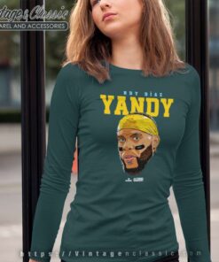 Yandy Daz Tampa Bay Rays Mlb Long Sleeve Tee
