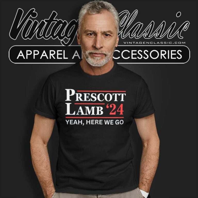 Yeah Here We Go Prescott Lamb 24 T Shirt Yeah Here We Go Prescott Lamb 24 T Shirt