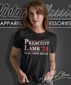 Yeah Here We Go Prescott Lamb 24 Women TShirt