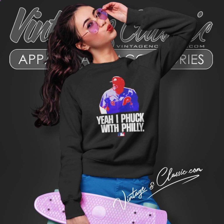 Yeah I Phuck With Philly Shirt Nick Castellanos Philadelphia Phillies Sweatshirt Yeah I Phuck With Philly Shirt Nick Castellanos Philadelphia Phillies Sweatshirt