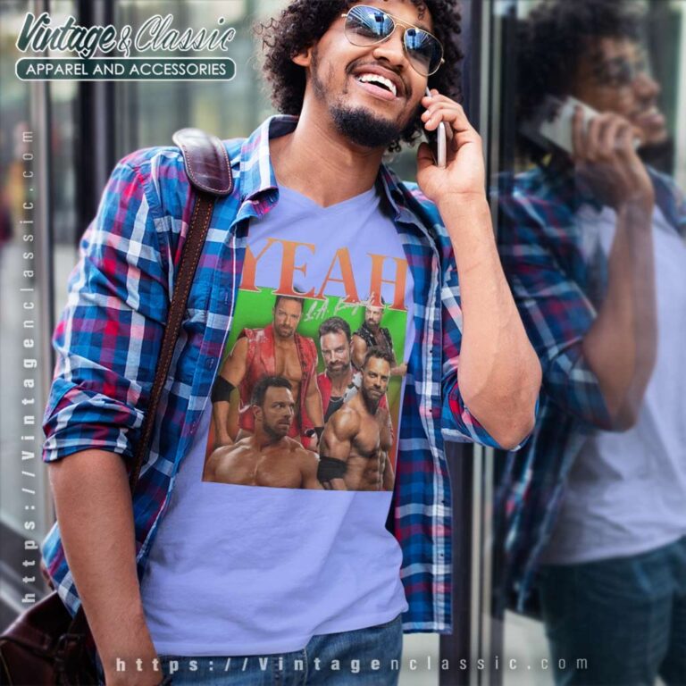 Yeah La Knight Homage V Neck TShirt Yeah La Knight Homage V Neck TShirt