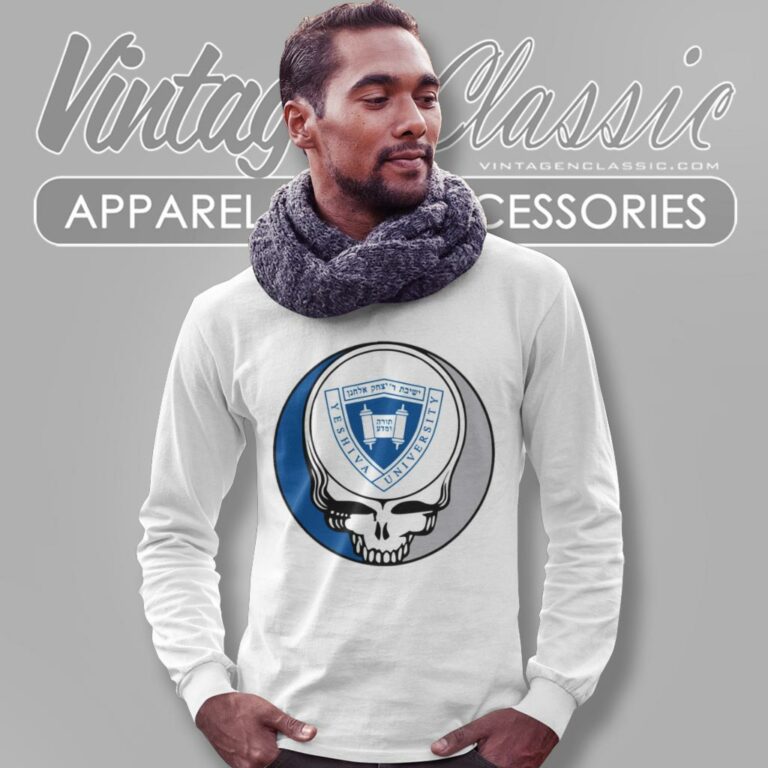 Yeshiva University Grateful Dead Steal Your Face Long Sleeve Tee Yeshiva University Grateful Dead Steal Your Face Long Sleeve Tee