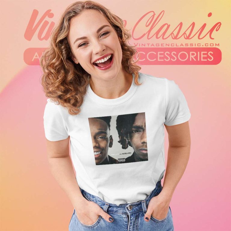 Ynw Melly Shirt Melly Vs Melvin Album Cover Women TShirt Ynw Melly Shirt Melly Vs Melvin Album Cover Women TShirt