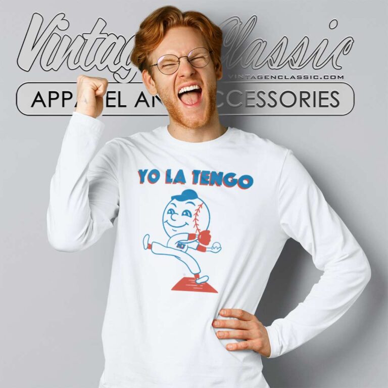 Yo La Tengo New York Mets Long Sleeve Tee Yo La Tengo New York Mets Long Sleeve Tee