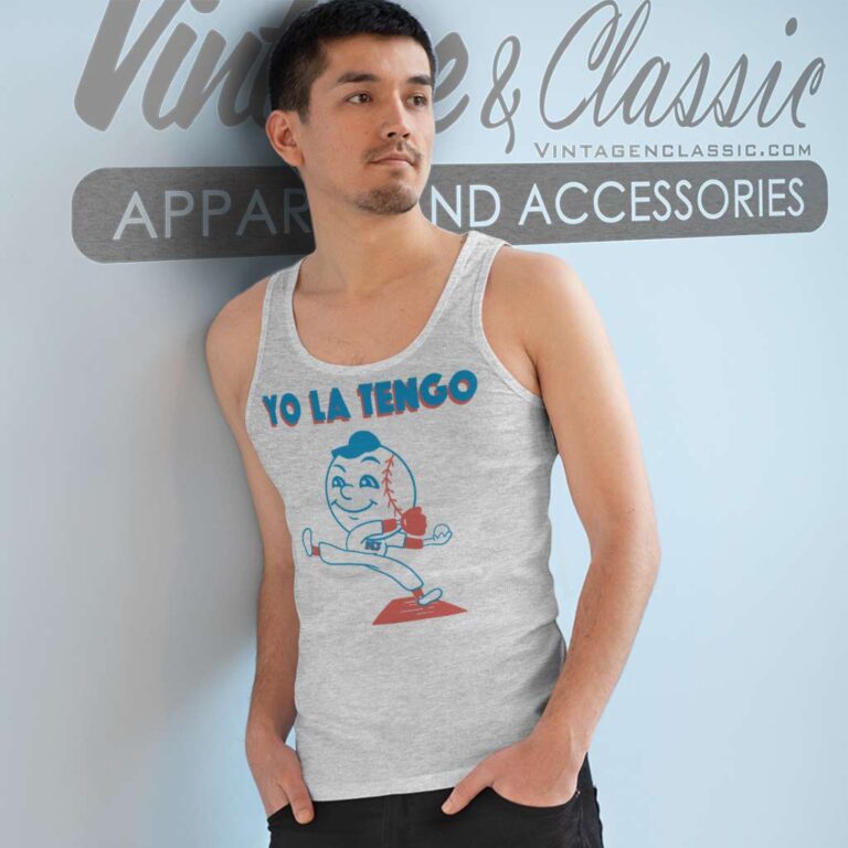 Yo La Tengo New York Mets Tank Top Racerback Yo La Tengo New York Mets Tank Top Racerback