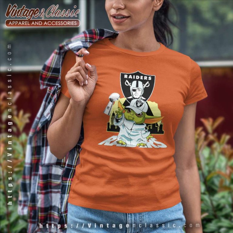 Yoda Fan Las Vegas Raiders Women TShirt Yoda Fan Las Vegas Raiders Women TShirt