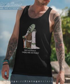 Yoder Simpson Star Wars Yoda Tank Top Racerback 1