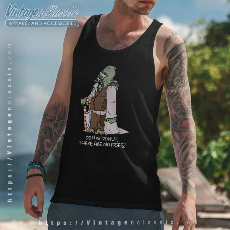 Yoder Simpson Star Wars Yoda Tank Top Racerback 1 Yoder Simpson Star Wars Yoda Tank Top Racerback 1