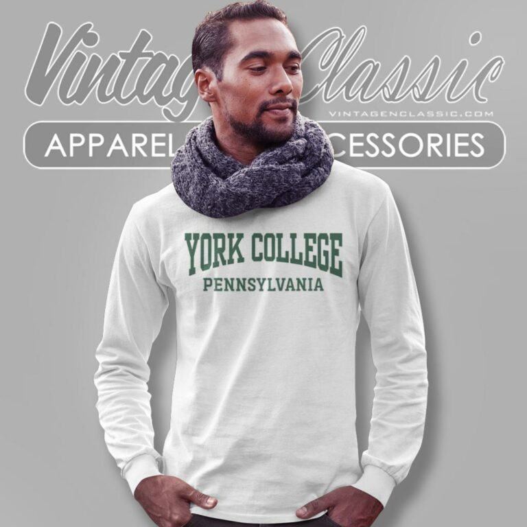 York College Pennsylvania Long Sleeve Tee York College Pennsylvania Long Sleeve Tee