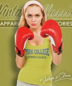 York College Pennsylvania Shirt 6 York College Pennsylvania Tank Top Racerback