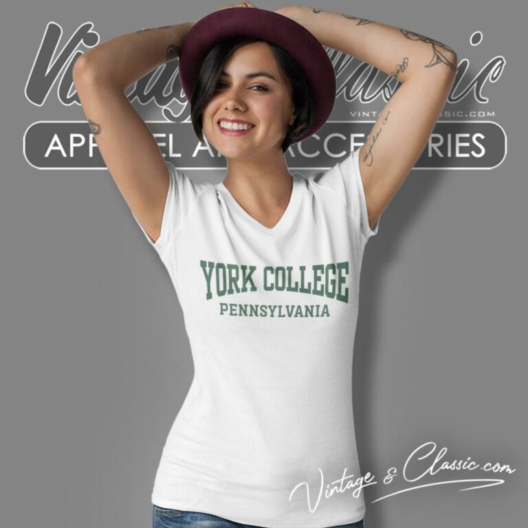 York College Pennsylvania V Neck TShirt York College Pennsylvania V Neck TShirt