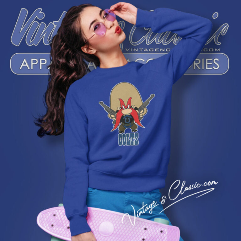 Yosemite Sam Indianapolis Colts Sweatshirt Yosemite Sam Indianapolis Colts Sweatshirt