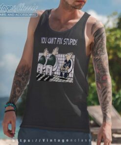 You Cant Fix Stupid New York Jets Tank Top Racerback