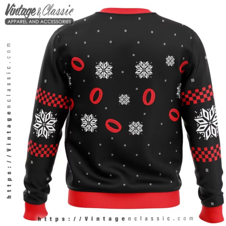 You Filthy Hobbitses Ugly Christmas Sweater back Ugly Sweater You Filthy Hobbitses Ugly Christmas Sweater back Ugly Sweater