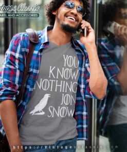 You Know Nothing Jon Snow Shirt V Neck TShirt