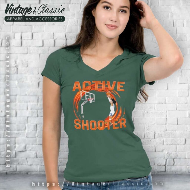 You Need Active Shooter Shirt Basketball Lovers Gift V Neck TShirt You Need Active Shooter Shirt Basketball Lovers Gift V Neck TShirt